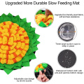 Manufacturer Round Felt Pet Snuffle Feeding Mat Soft And Eco-friendly Dog Beds Snuffle Mat For Dogs